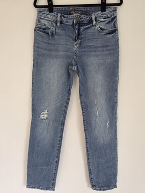 Kut from the Kloth Catherine Distressed Boyfriend Jeans 8